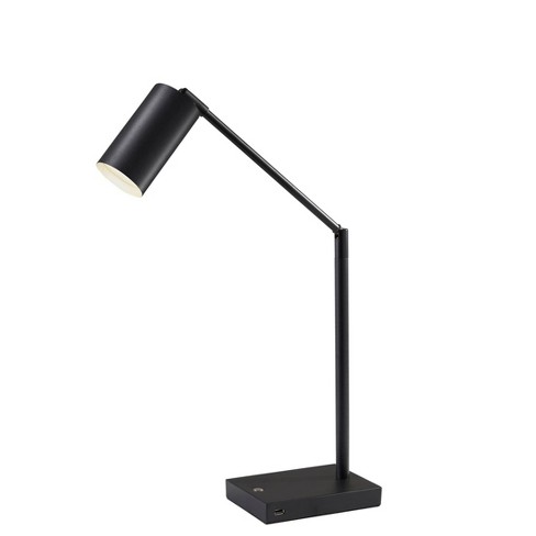 Led Light Bulb Black Adesso, Colby Modern Desk Table Lamp