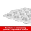 Betty Crocker Carbon Steel 24 Cup Mini Muffin Pan - 4 of 4