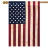 Tea Stained American House Flag American Flag 28" x 40" Briarwood Lane - 2 of 4
