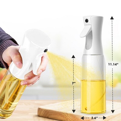 White BPA-Free Plastic Oil Spray Bottle 500ml