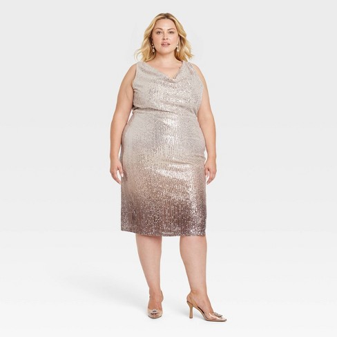 Target silver shop sequin dress