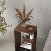Kumasinova 3-Tier Shelf End Table with Premium MDF Frame,Modern Minimalist Sofa Side Table Elegant Nightstand for Living Room&Bedroom - 4 of 4