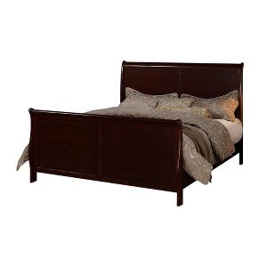 Queen Bed Cherry Benzara Target