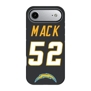 NFL Los Angeles Chargers Players Game Tactic Bump Cell Phone Case for Apple iPhone 17 Series - 1 of 4