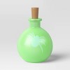 Lit Plastic Bottle Spider Figurine - Hyde and EEK! Boutique™ Neon Green - 3 of 3