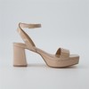CUSHIONAIRE Cherry Platform Heels – Women's Dress Sandals with Chunky Block Low Heel with Adjustable Ankle Strap - 4 of 4