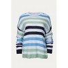 Women's MULTICOLOR STRIPED KNIT SWEATER - ESLEY COLLECTION - 2 of 2