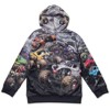 Monster Jam Maximum Destruction Son-uva Digger Earth Shaker Fleece Pullover Hoodie Little Kid to Big Kid - image 3 of 4