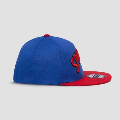 Boys' Spider-Man Flat Brim Baseball Hat - Blue - image 2