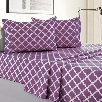 Lux Decor Collection 6 Piece Paisley Printed Sheet Set - California ...