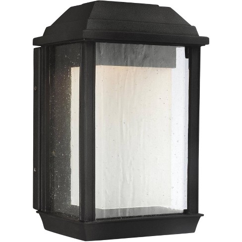 Generation Lighting McHenry 11 1/4" High Black LED Outdoor Wall Light - image 1 of 3