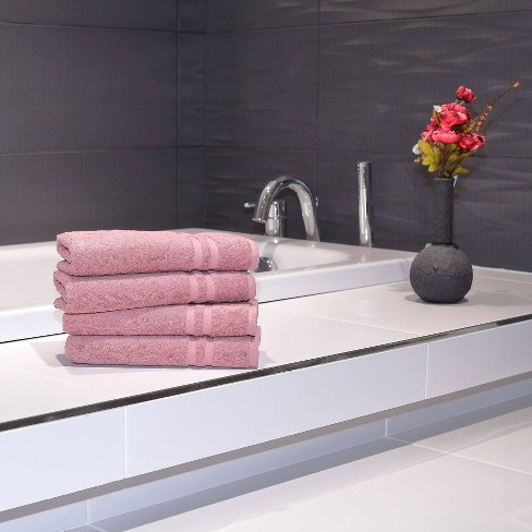 Linum Home Textiles Denzi Bath Towels - Set of 4 - Grey