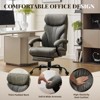 Ergonomic Office Chair, High Back Leather Executive Chair with Adjustable Height & Flip-Up Armrests, Swivel Computer Chair for Home Office - 4 of 4