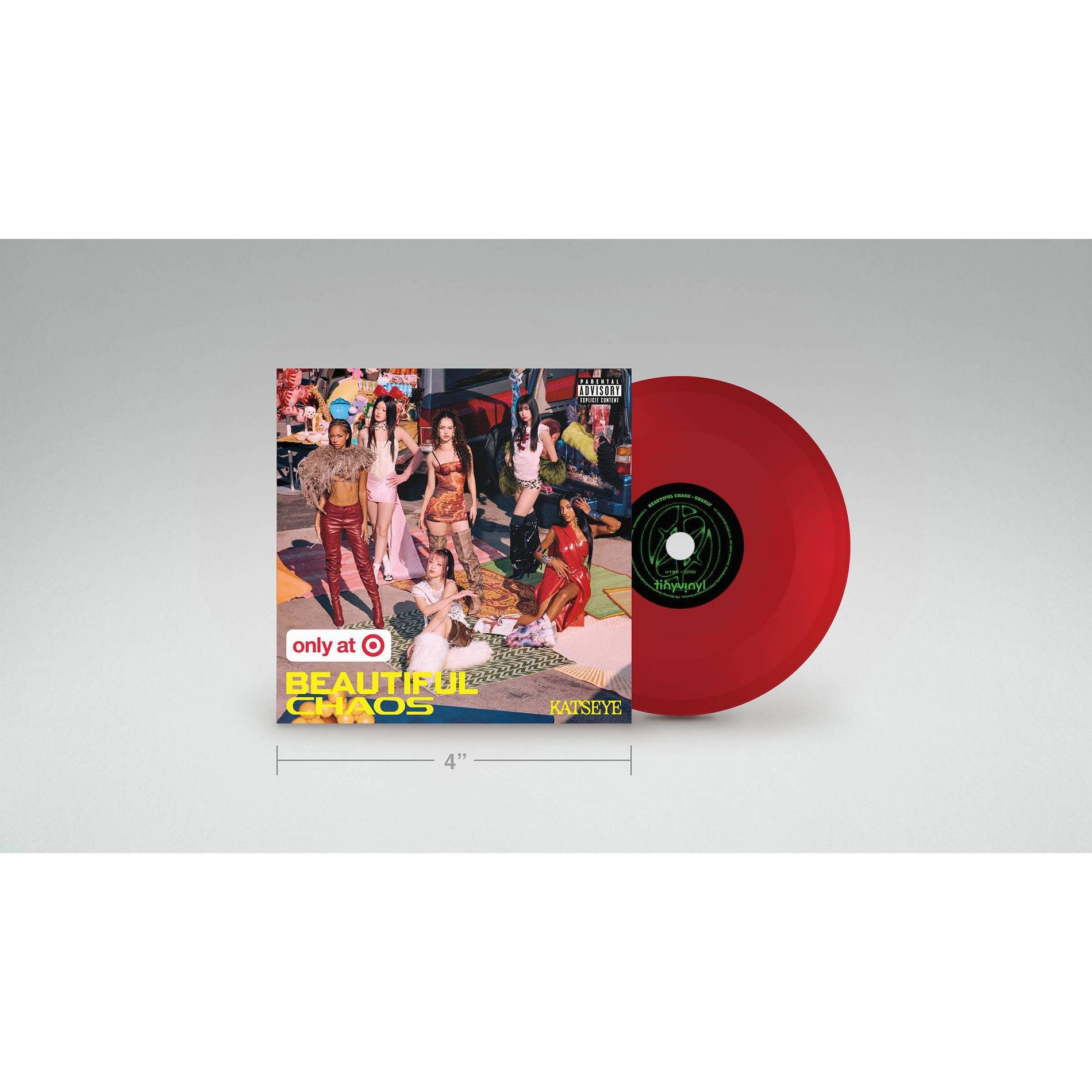 KATSEYE Tiny Vinyl Edition - Gnarly/Gabriela (Target Exclusive, vinyl 4 inch)