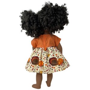 Doll Clothes Superstore Handmade Thanksgiving Doll Dress Fits American Girl Our Generation My Life Dolls - 1 of 3
