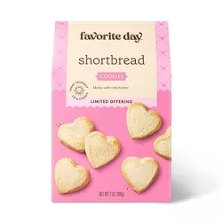 Pure Butter Bites Shortbread Heart Shaped - 7oz - Favorite Day™