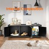 Decksplore Resin Cat Litter Box Enclosure Space-Saving Hidden Litter Box for Small Spaces, Home Corners - 4 of 4