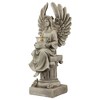 Northlight 17" Peaceful Angel on Pedestal Candle Holder Outdoor Statue - image 3 of 4