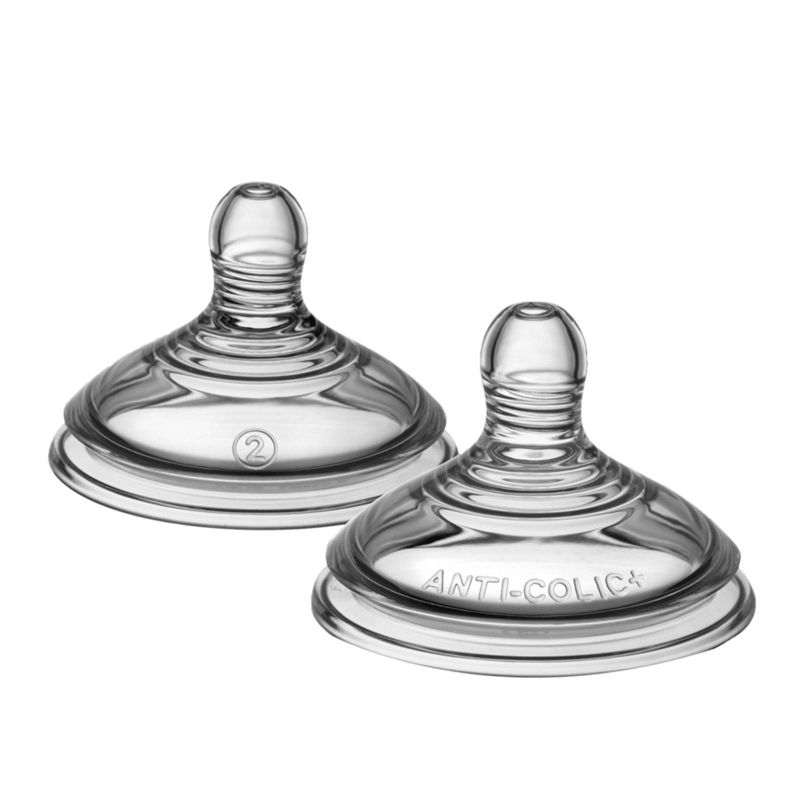 Tommee Tippee Advanced Anti-Colic Baby Bottle Nipples - 2pk, 1 of 12