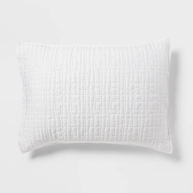 Luxe Lyocell Quilt Sham - Threshold™, 1 of 4