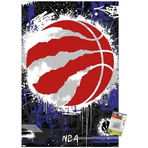 Trends International NBA Toronto Raptors - Maximalist Logo 23 Unframed Wall Poster Prints - 1 of 4