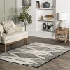Nuloom Delfina Moroccan 4x6 Indoor Area Rug for Living Room Bedroom Dining Room Kitchen, Beige/Ivory - 2 of 4