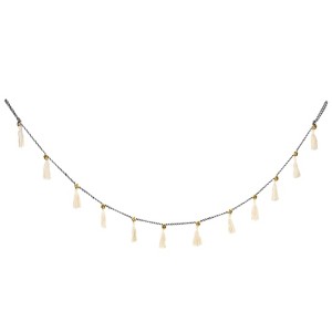Ganz Holiday Decorations, Tassels with Jingle Bells Garland, 72 Inches - 1 of 2