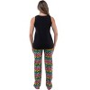 Just Love Womens Tank & Pant Cute Pajama Set - Ribbed PJ Sets Sleepwear Loungewear - 3 of 3