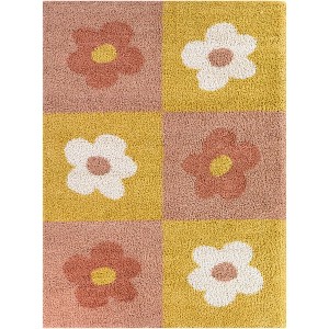 Balta Rugs Floral Plush Shag Area Rug - 1 of 4