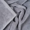 Hastings Home Absorbent Cotton Zero-Twist Towel Set - Silver, 6 Pieces - 4 of 4