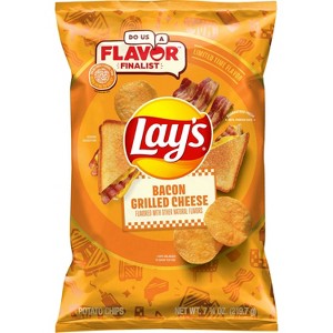 Frito-Lay Lay's Potato Chips Bacon Grilled Cheese​ - 7.75oz - 1 of 4