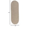 Colonial Mills Tremont Braided Rug, Palm 2'x4', Oval Shape - 2 of 3