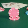 Slickblue 25-Count Striped Dice 11.5g Poker Chips, Clay Composite, Great for Game Nights & Counting Tools, Color Options - 2 of 3