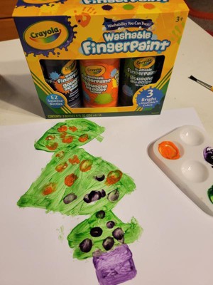 Crayola Stage 1 Washable Fingerpaint Kit : Target