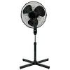 Optimus 16in Oscillating Stand Fan in Black - 3 of 3