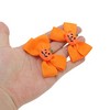 Unique Bargains Women's Halloween Double Bow Duckbill Clip 1 Pair - 4 of 4