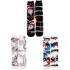 HalloweenCostumes.com One Size Fits Most  Dr. Seuss Crew Sock Set for Adults 3 Pack Assorted, Black/Red/White - 2 of 4