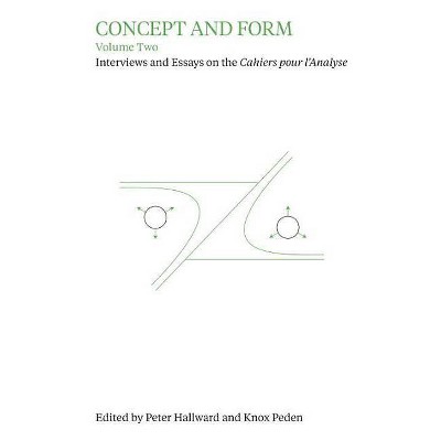 Concept and Form, Volume 2 - by  Peter Hallward & Knox Peden (Paperback)