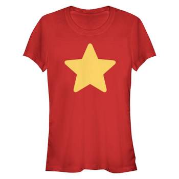Juniors Womens Steven Universe Star T-Shirt