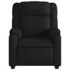 vidaXL Massage Recliner Chair Black Faux Leather, Metal, Engineered Wood Medium - Manual Push Back - 4 of 4