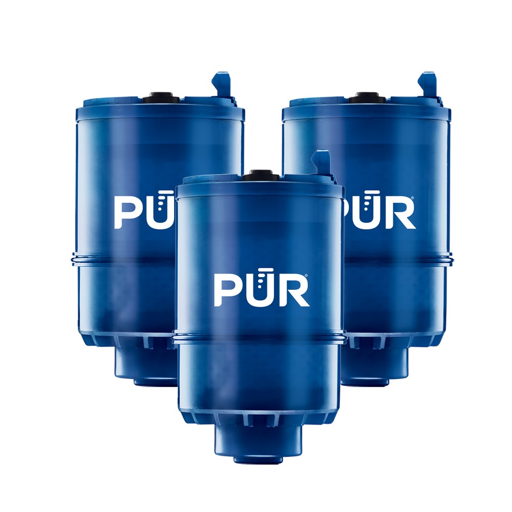 UPC 723987005454 product image for PUR PLUS 3pk Faucet Mount Water Replacement Filter RF99993: PUR Filtration, Redu | upcitemdb.com