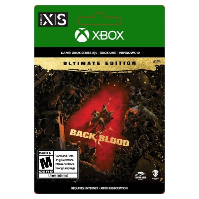  Back 4 Blood Ultimate Edition - Xbox Series X Ultimate Edition  : Whv Games: Everything Else