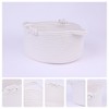 REGALWOVEN Handcrafted Odorless Cotton Rope Decorative Woven Storage Basket with Handle - 3 of 4