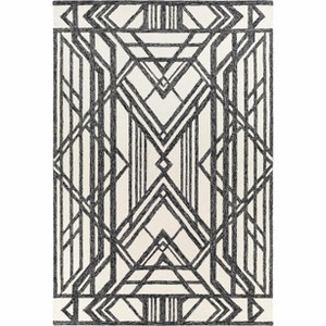 Hauteloom Rectangle Area Rug   Black - 1 of 4