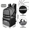 Generic Soccer Backpack for Men and Women,Sports Bag with Ball Compartment, - 3 of 4