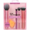 Real Techniques Everyday Essentials Makeup Brush Kit - 5pc : Target