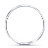 Pompeii3 950 Platinum 5mm Flat Comfort Fit Wedding Band Ring - 3 of 4