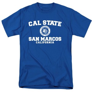 Men's California State University San Marcos Official Circle Logo T-Shirt Circle Logo - 1 of 4