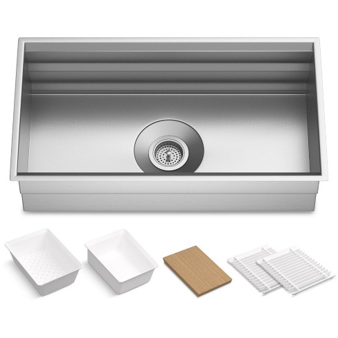 Kohler K 5540 Prolific 33 Single Basin Undermount Kitchen