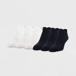 Peds All Day Active Women's 6pk Ultra Low No Show Tab Liner Athletic Socks - 5-10